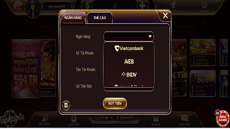 Rút tiền về tài khoản ngân hàng chỉ với 3 bước đơn giản